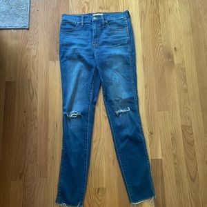 10” Madewell Roadtripper Frayed style